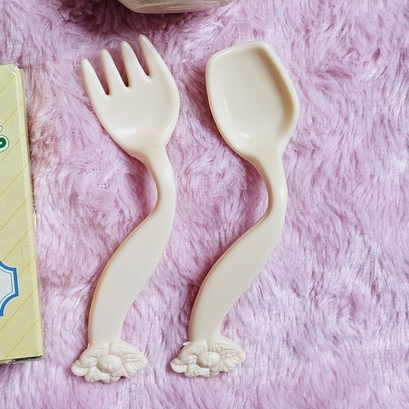 Vintage 80s Cabbage Patch Kids Baby Feeding & Accessories Set - Picture 3 of 10